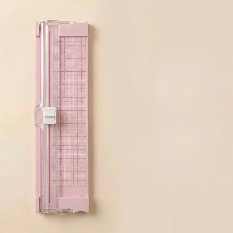 5/2 Pieces in Random Colors, New Colorful Paper Cutter, Non-Electric, Plastic Material, A4 Size, Very Suitable for Paper Cutting, Office Use, Journaling, School Supplies, Graduation Projects, Halloween and Christmas Gi view 4