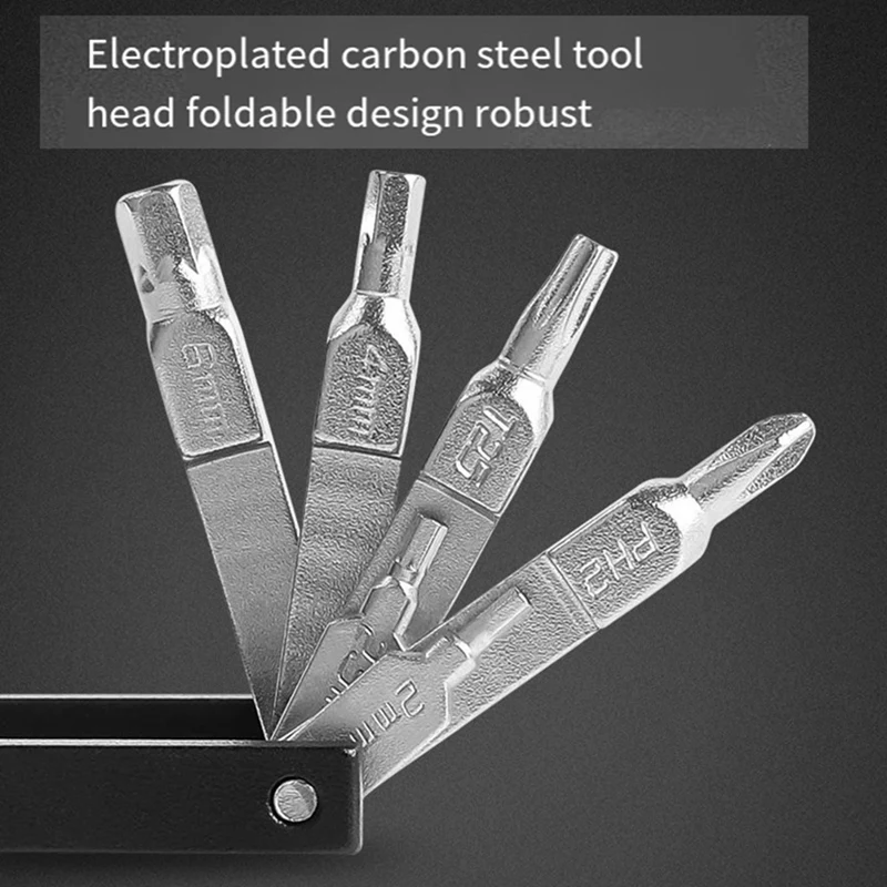 Multifunctional Bike Repair Tool Kit 20 In 1 Carbon Steel Bike Tools With Socket Wrench Screwdriver