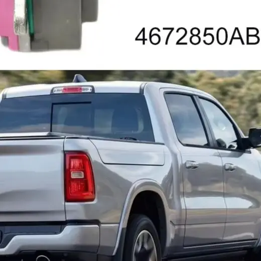 Truck Rearview Camera Reverse Rear Camera For Safe Parking Heat Resistant Material ABS Plastic Housing For Rear Bumper Mount