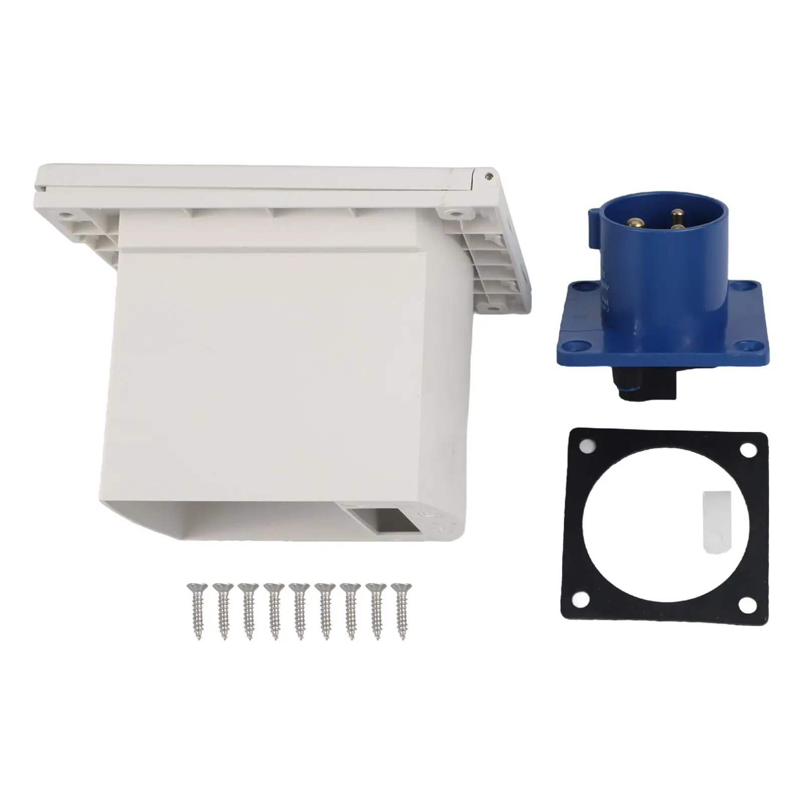 

RV Modification Accessories 16A 23A External Socket Waterproof Socket For External Power Input Sockets Of Caravans Such As RVs