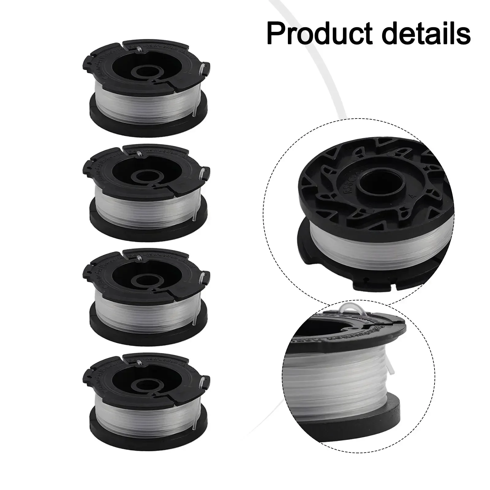 High Performance Thread Spools for Black and Decker For Strimmers 9 14m Length with 1 65mm Diameter for Efficient Cutting