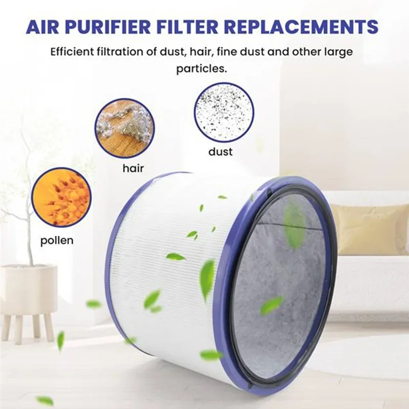 A74G-Replacement HEPA Filter For Dyson Pure Hot + Cool Link HP00 HP01 HP02 HP03 DP01 HEPA Air Purifier Filter 967449-04 image 6
