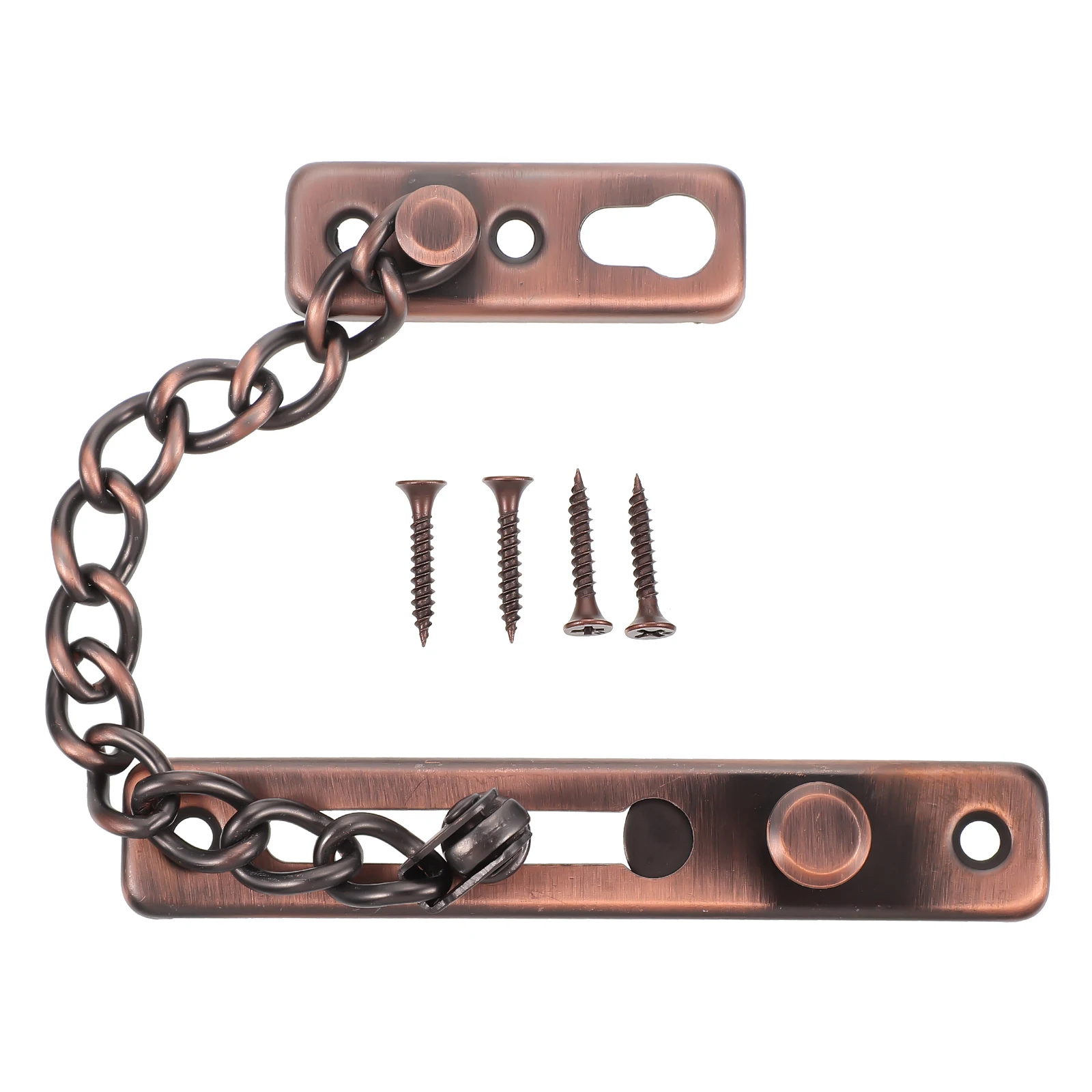 

1 set Anti Theft Door Lock Stainless Steel Chain Bolt For Home Hotel Office Reinforcement Door Chain Hardware