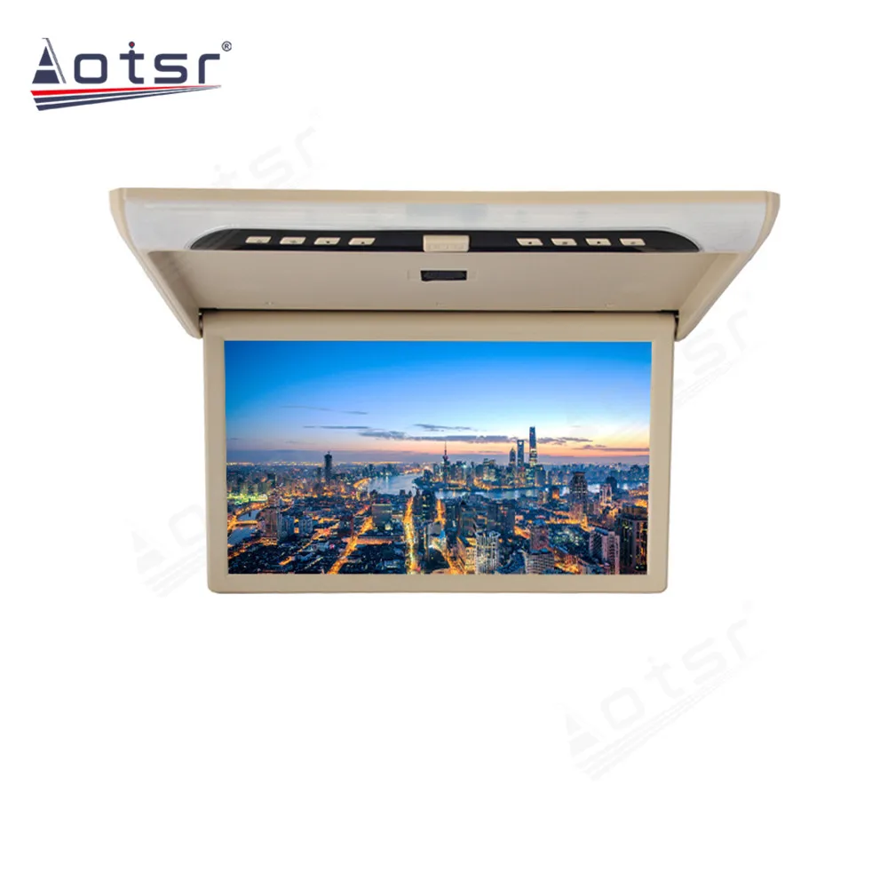 19 Inch HD ceiling display For general Bus Recreational vehicle Business travel rear entertainment system wire TV screen