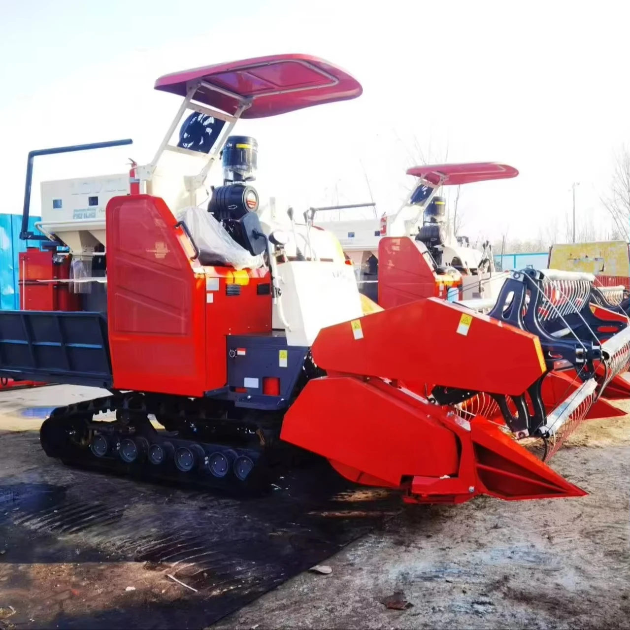 Mietitrebbiatrice per riso, mi - Farming Agriculture Video recensione e prezzo