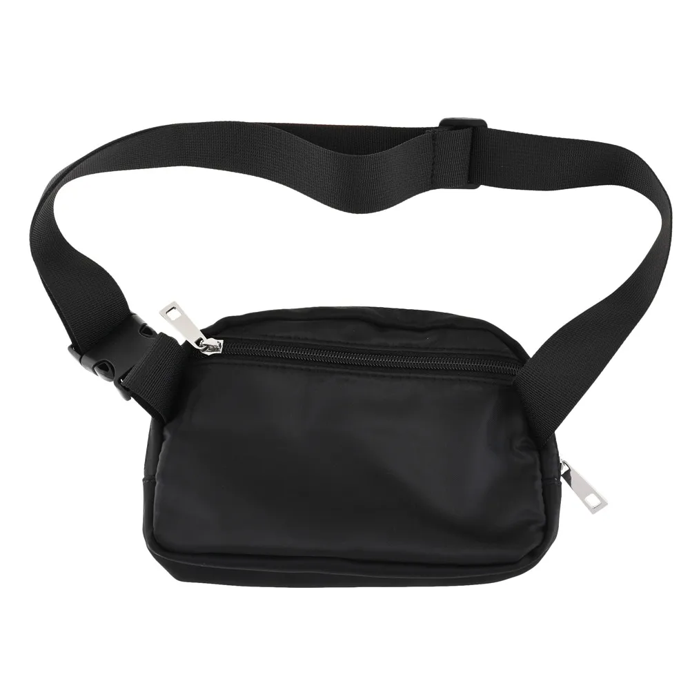 Fashion Women Waist Bag Zipper Fanny Pack Chest Bag Outdoor Sports Shoulder Crossbody Bag Casual Travel Lady Belt Bag MoneyPouch