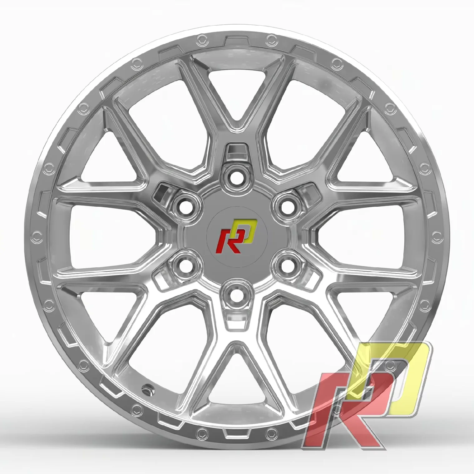 Custom Alloy Beadlock Forged Wheels OFF-Road Rims 16-17-18-20 Inch Fit Car F150/F250/F350/300/Defender/GX400/BJ40