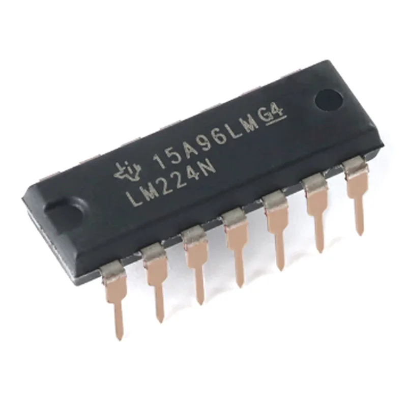 

10Pcs New Original Lm224N Pdip-14 Four-Way Standard Operational Amplifier Ic Chip