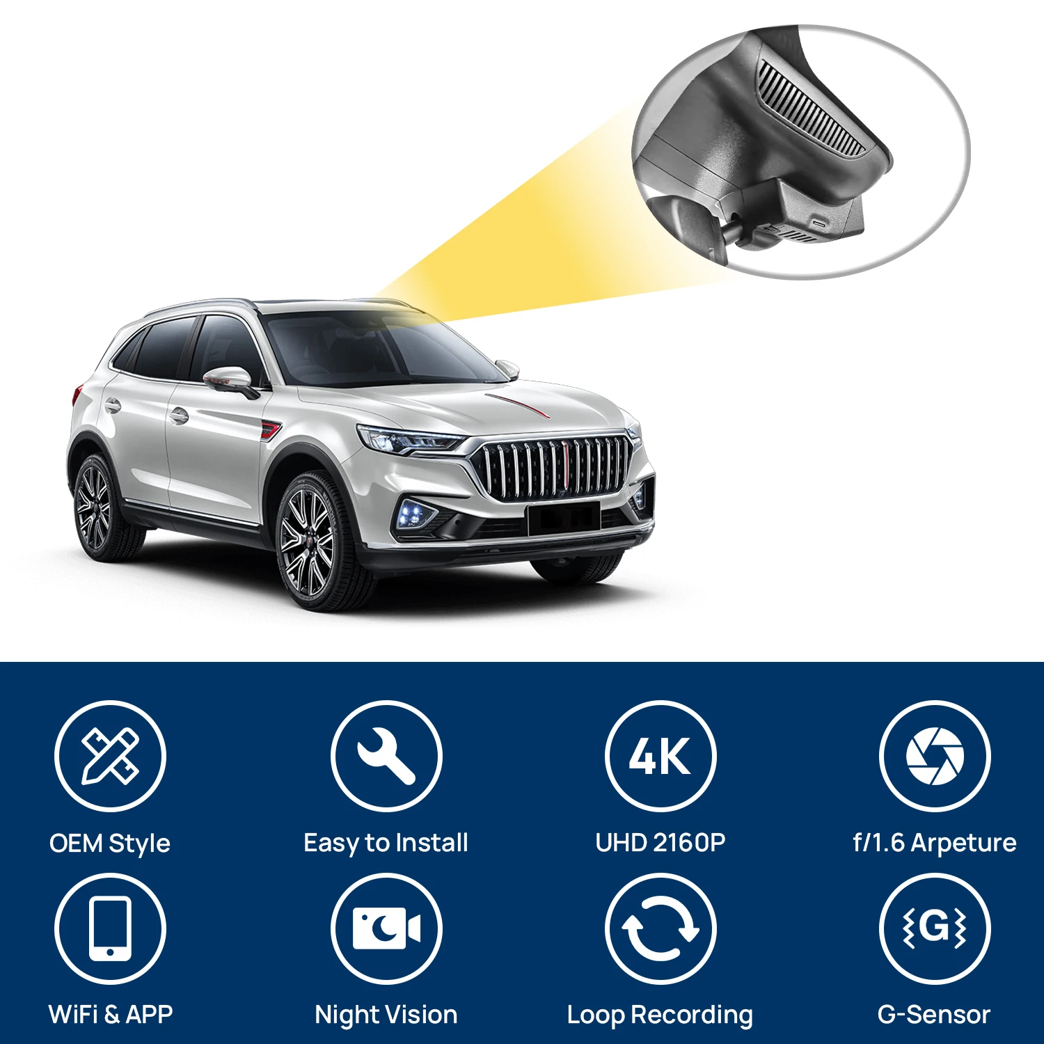 Customized OEM Plug and play For Hongqi HS5 High Configuration Version 2019 to 2022