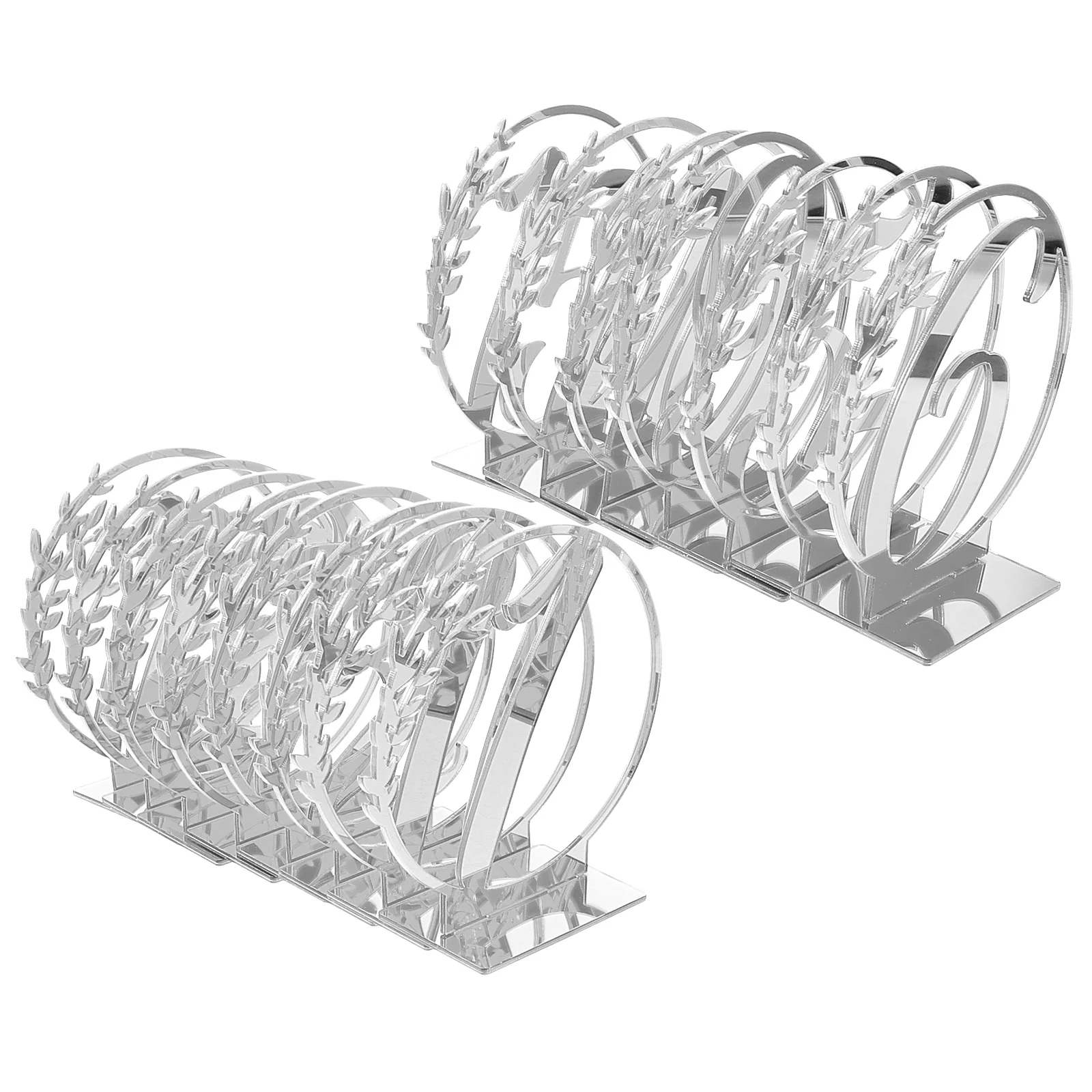 

15Pcs Table Numbers Sign Creative Reception Table Numbers for Wedding Birthday Festival Decor Stylish Round Design