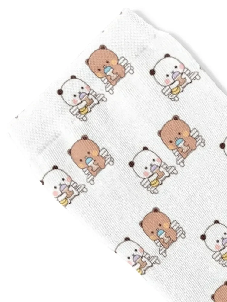 Bear and Panda Bubu Dudu Balloon Socks sports stockings new year basketball Men Socks Luxury Brand Women's