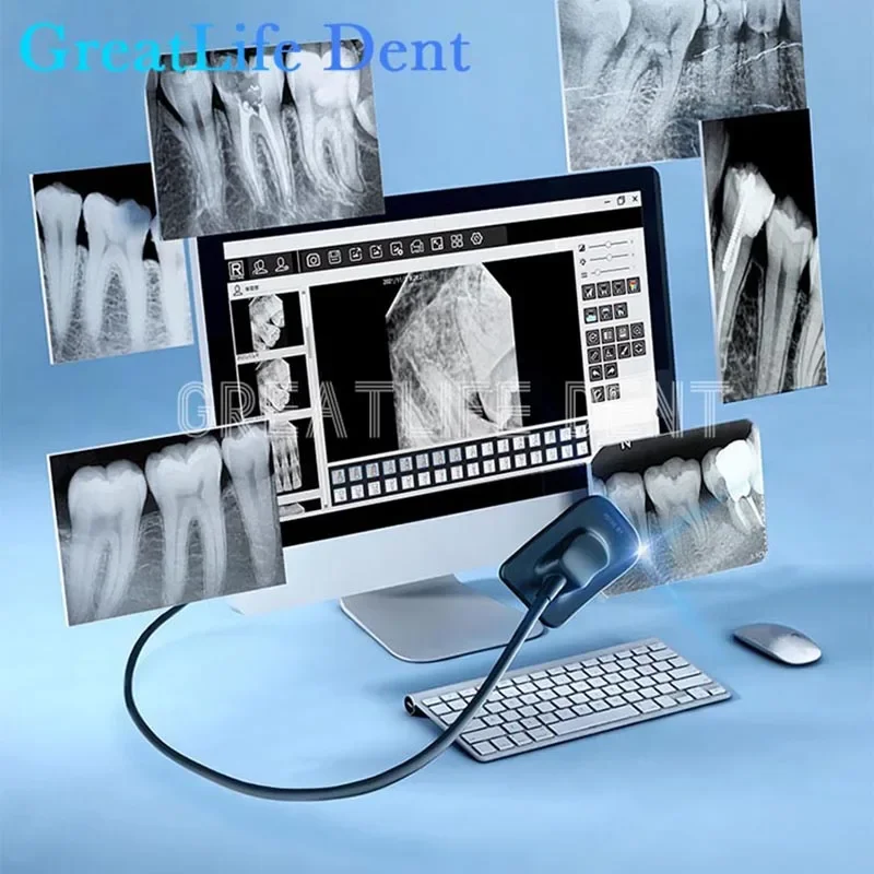 MX RU EU GCC In Stock GreatLife Waterproof Nanopix Rvg Runyes DR730 HDR500600 Image System Digital Dental Sensor X-Ray Rvg Image