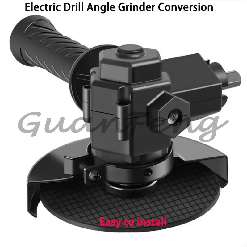 Electric Drill Angle Grinder Converter Adapter Kit Power Tool Converter Head for Grinding and Polishing Jobs