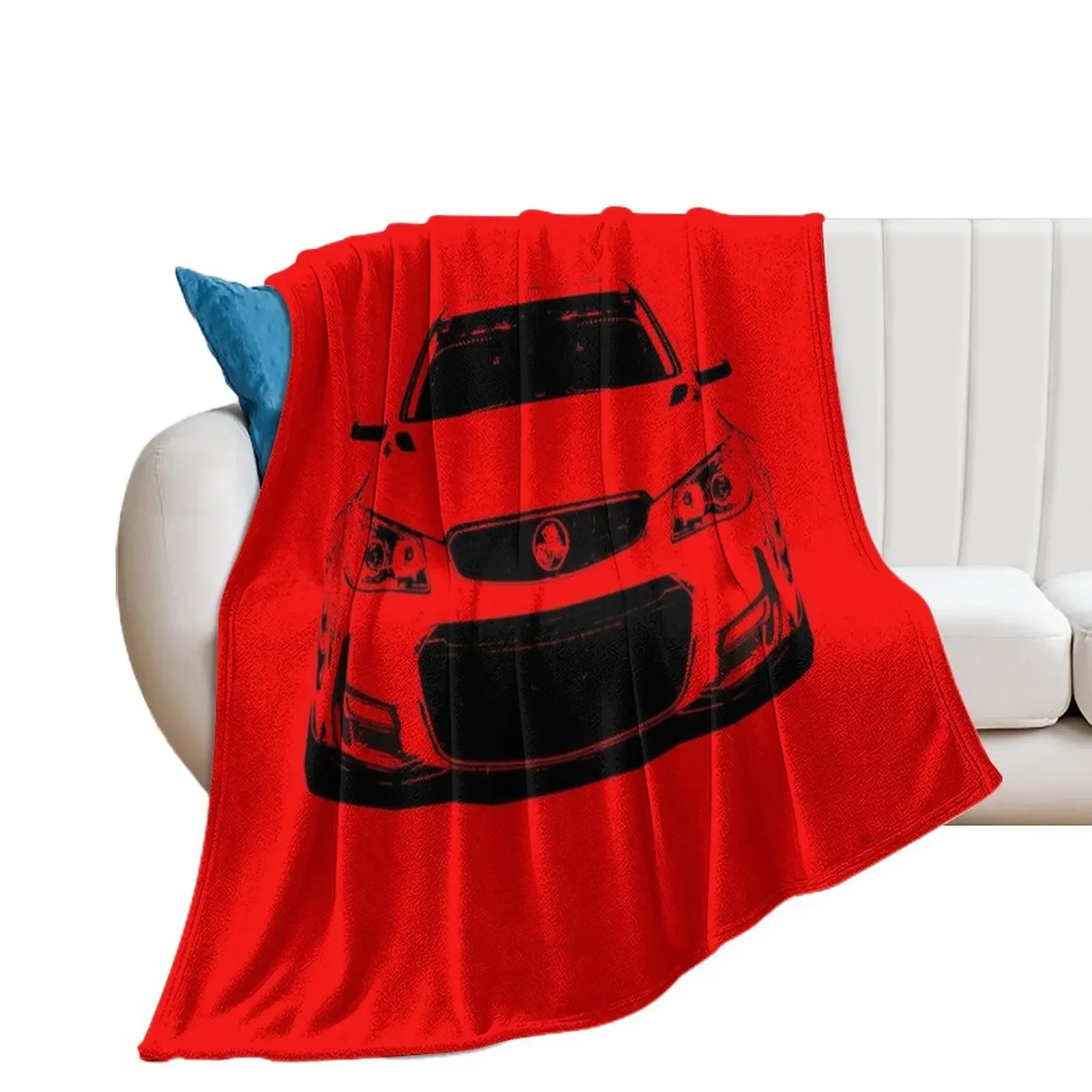 

Holden VF SS Front Throw Blanket Weighted Picnic Plaid on the sofa Blankets