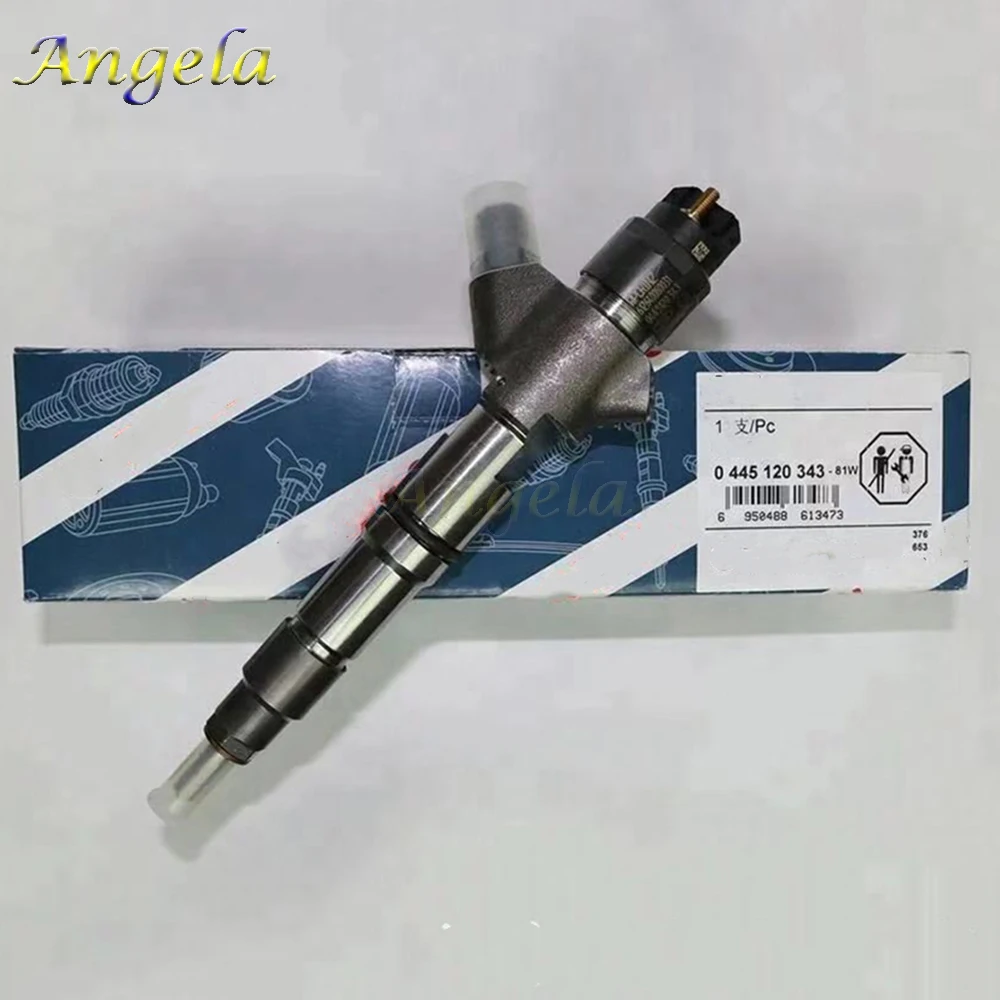 New Fuel Injector 0445120343 Diesel Injector Nozzle 0 445 120 343 For Boschh WD10-EU4