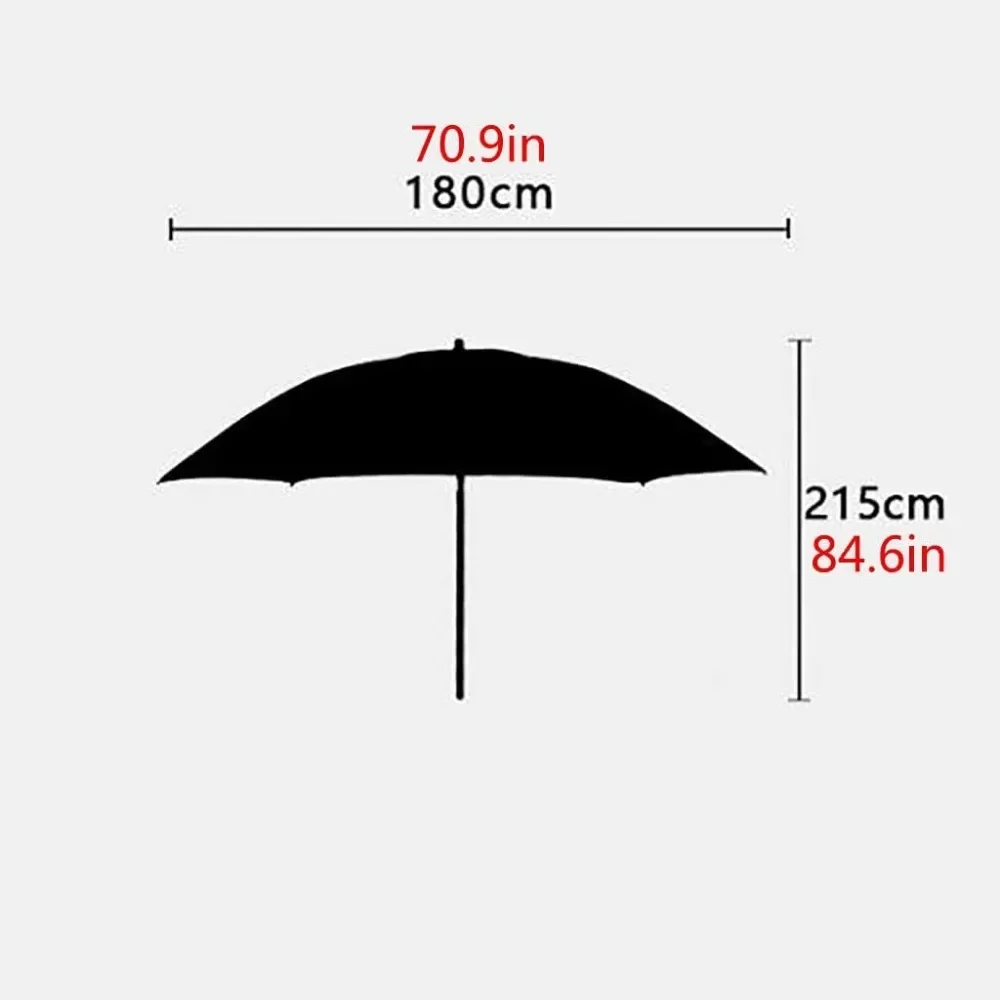 Imitation Straw Sunny Umbrella Beach Sunshade Outdoor Umbrella Diameter Under Umbrella 180cm Umbrellas Height