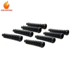 Rc carro 8mm shock absorber torre em forma de fole amortecimento poeira kit capa para 1/5 hpi rofun baha rovan km baja 5b 5t 5sc brinquedos peças