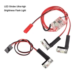 LED Strobe Ultra-high Brightness Flash Light Daytime Visible 5-26V for RC Multirotor FPV Airplane Fixed-Wing Drones DIY