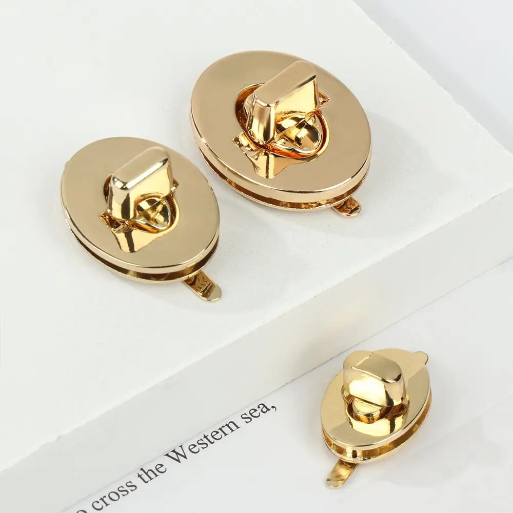 High Quality Metal Twist Locks Turn Lock Closure Bag Parts Purse Luggage Hardware Durable Clasp