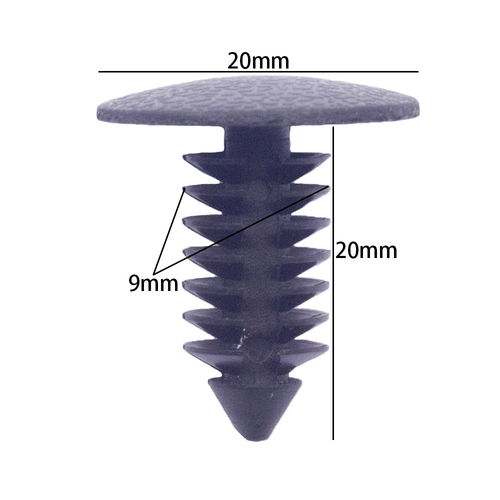 Hochwertige Verkleidung aus Kunststoff, zum Einstecken, 4,5 mm, 5 mm, 6 mm, 7 mm, 8 mm, 9 mm, 10 mm, 11 mm Loch, Auto-Innenverkleidungsclip