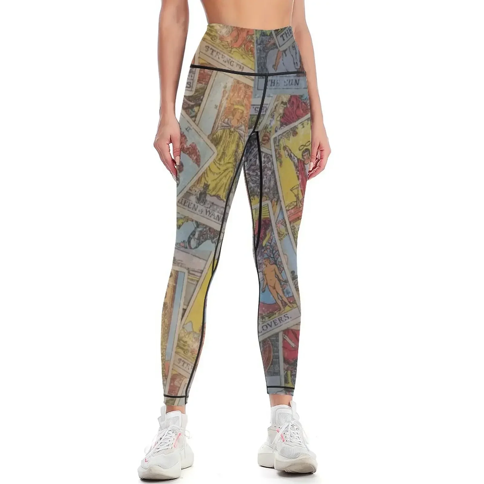 

Tarot Time Leggings legging push up gym's sportswear workout shorts sports tennis for Womens Leggings