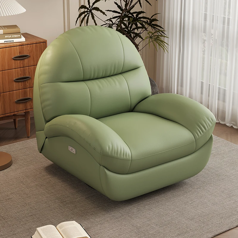 & First-class space sofa cabin electric single sofa chair multi-functional living room e-sports leisure lazy recliner rocking ch