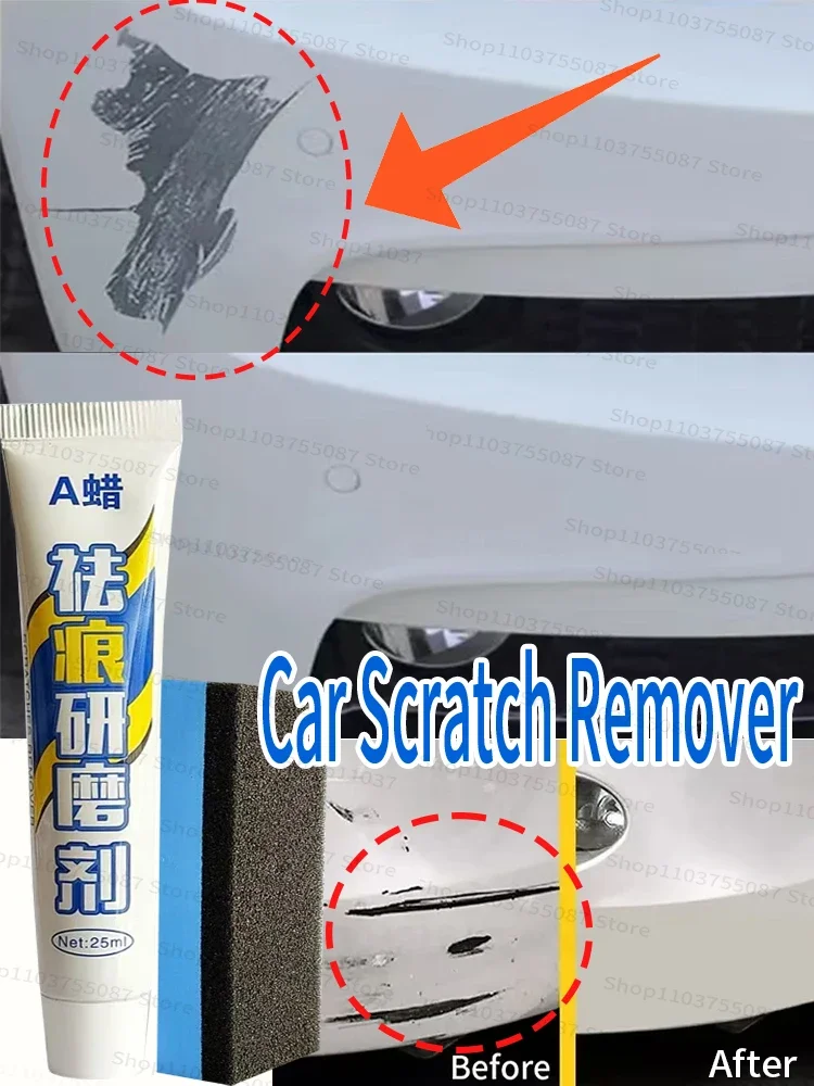 Car Scratch Remover para Autos, Body Paint, Polimento Composto Pasta, Auto Repair