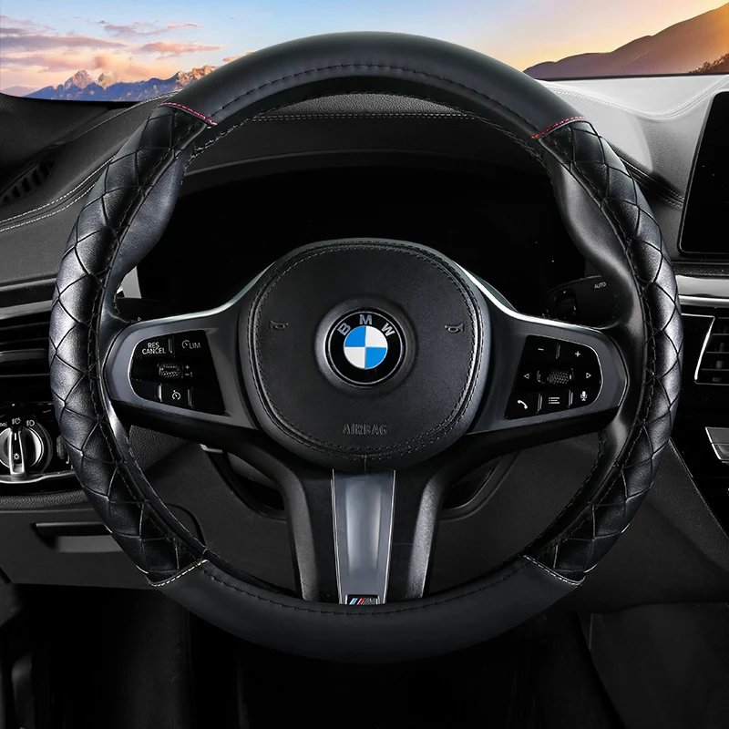 

Artificial Leather Steering Wheel Cover for AUDI Q5 Q2 Q3 Q6 Q7 Q8 S1 S4 S5 S6 SQ5 RS3 RS4 RS5 RS6 TT Car Accessories