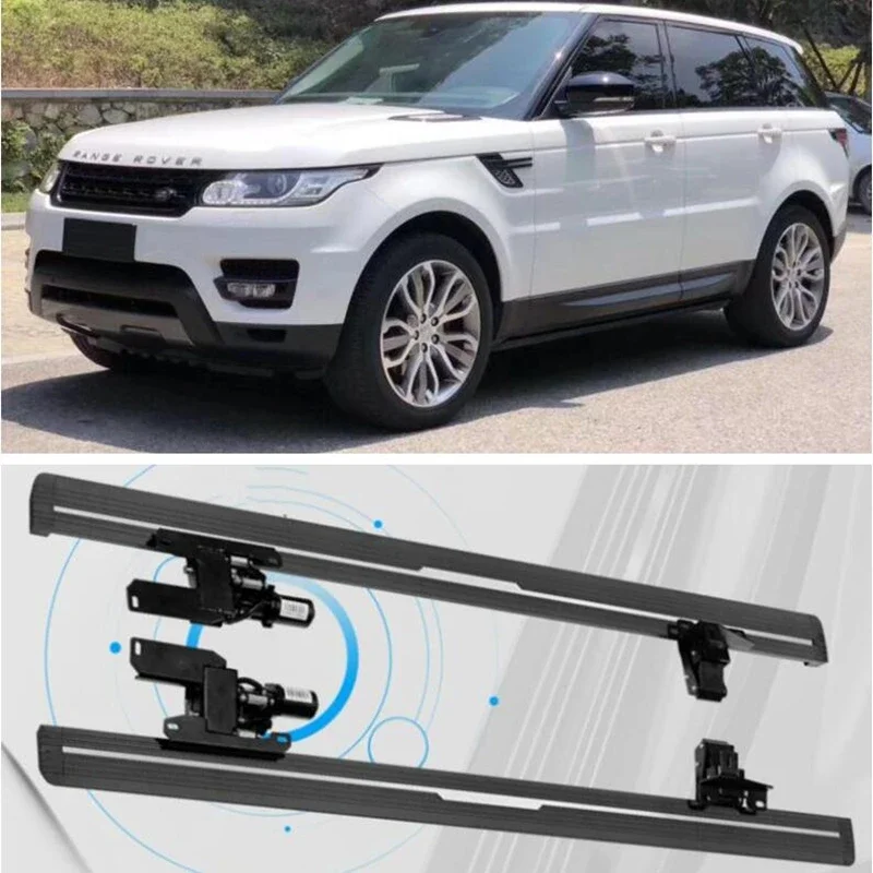 

Electric Motor Automatic Switch Closed Running Boards Side Step Bar Pedals For LAND ROVER Range Rover Sport 2013 - 2017