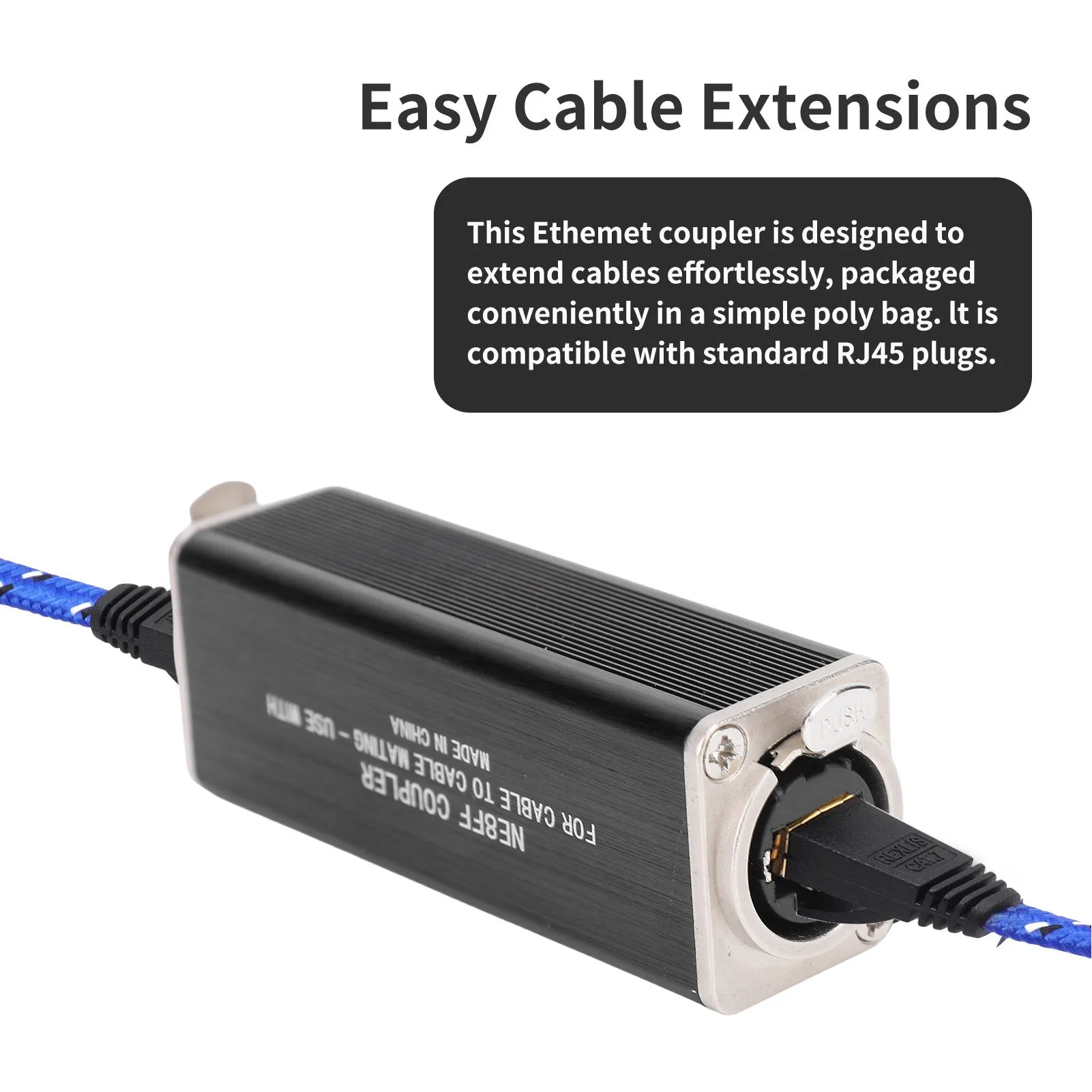 RJ45 Coupler Gold P…