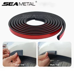 Universal Rubber Car Seal Strip Fender Flares Arches Wing Expander Auto Mudguard Wheel Eyebrow Anti-collision Mud Guard Sealants