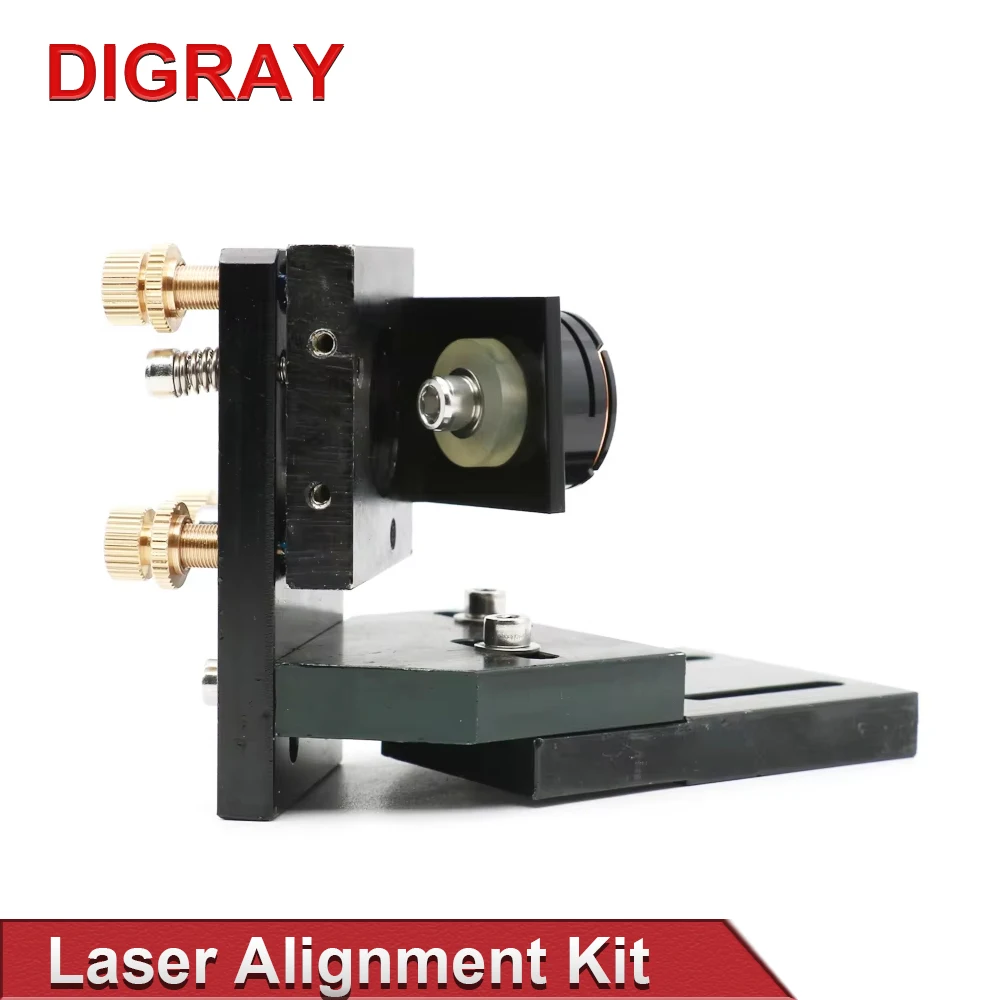جهاز معايرة مسار الليزر DIGRAY طقم محاذاة منظم الضوء لآلة القطع بالليزر CO2 لضبط ليزر الكوليمات