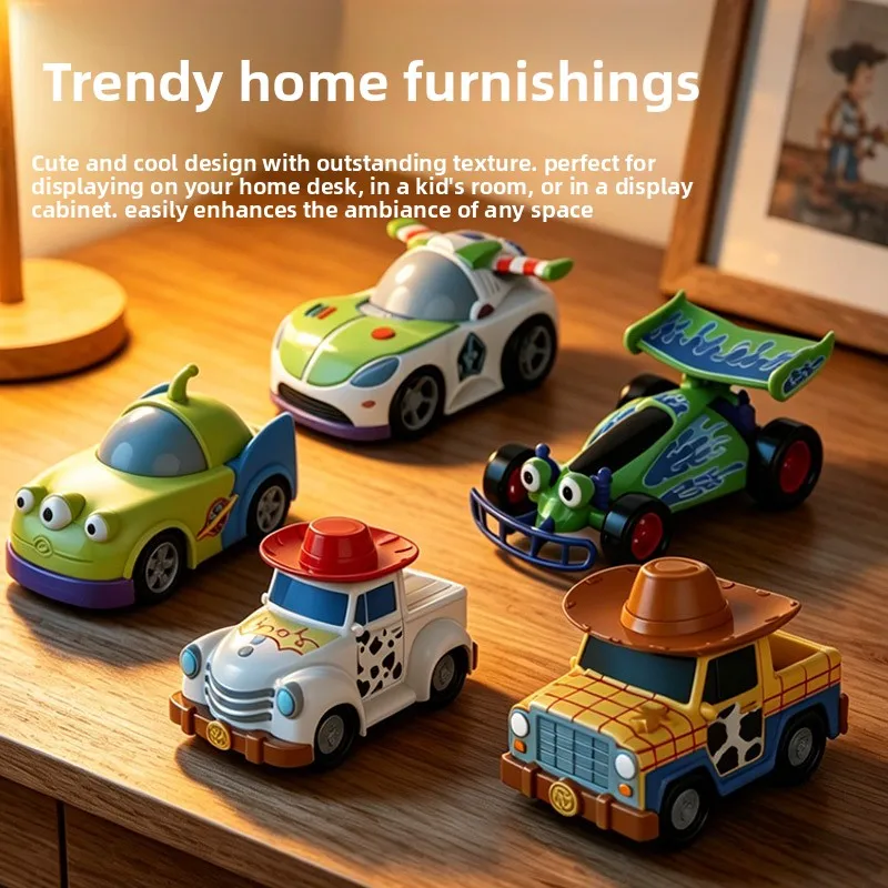 

Toy Story Buzz Lightyear Woody Anime Figure Kids Collectible Desktop Toy Gift