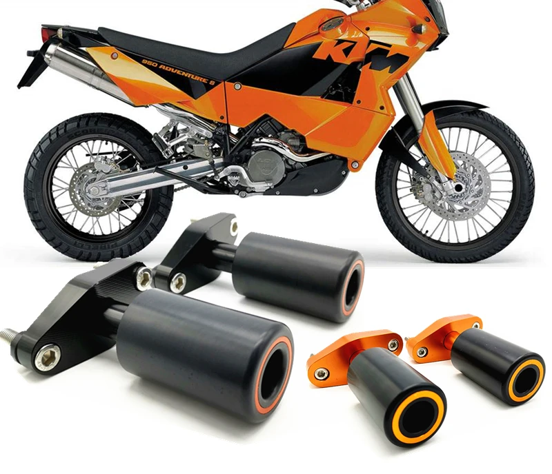 

FOR KTM 950 990 Super Duke R Adventure S Motorcycle Accessories Frame Sliders Bodywork Protection Guard Floor Anti-fall Glue