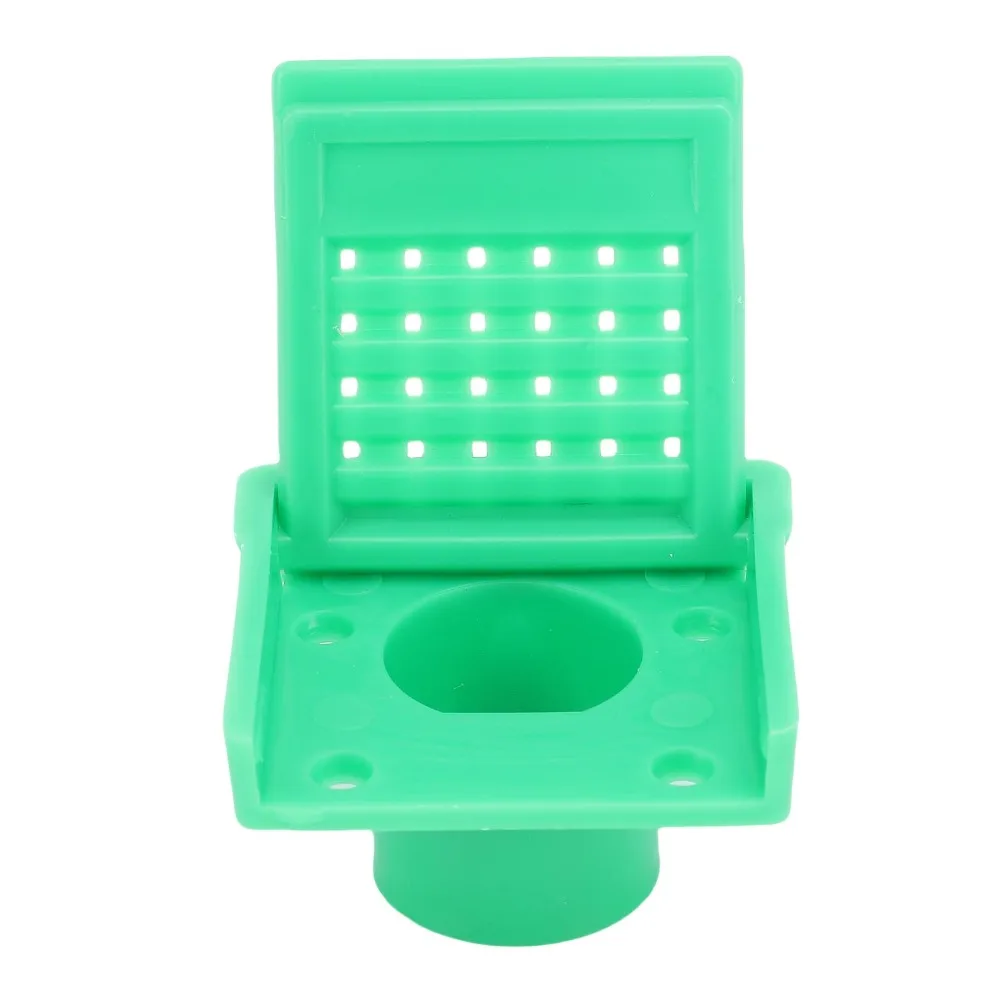 10pcs Plastic Beehive Entrance Gates Snap-On Wear-Resistant Beehive Nuc Box Entrance Green/Yellow/White Optional Ventilation
