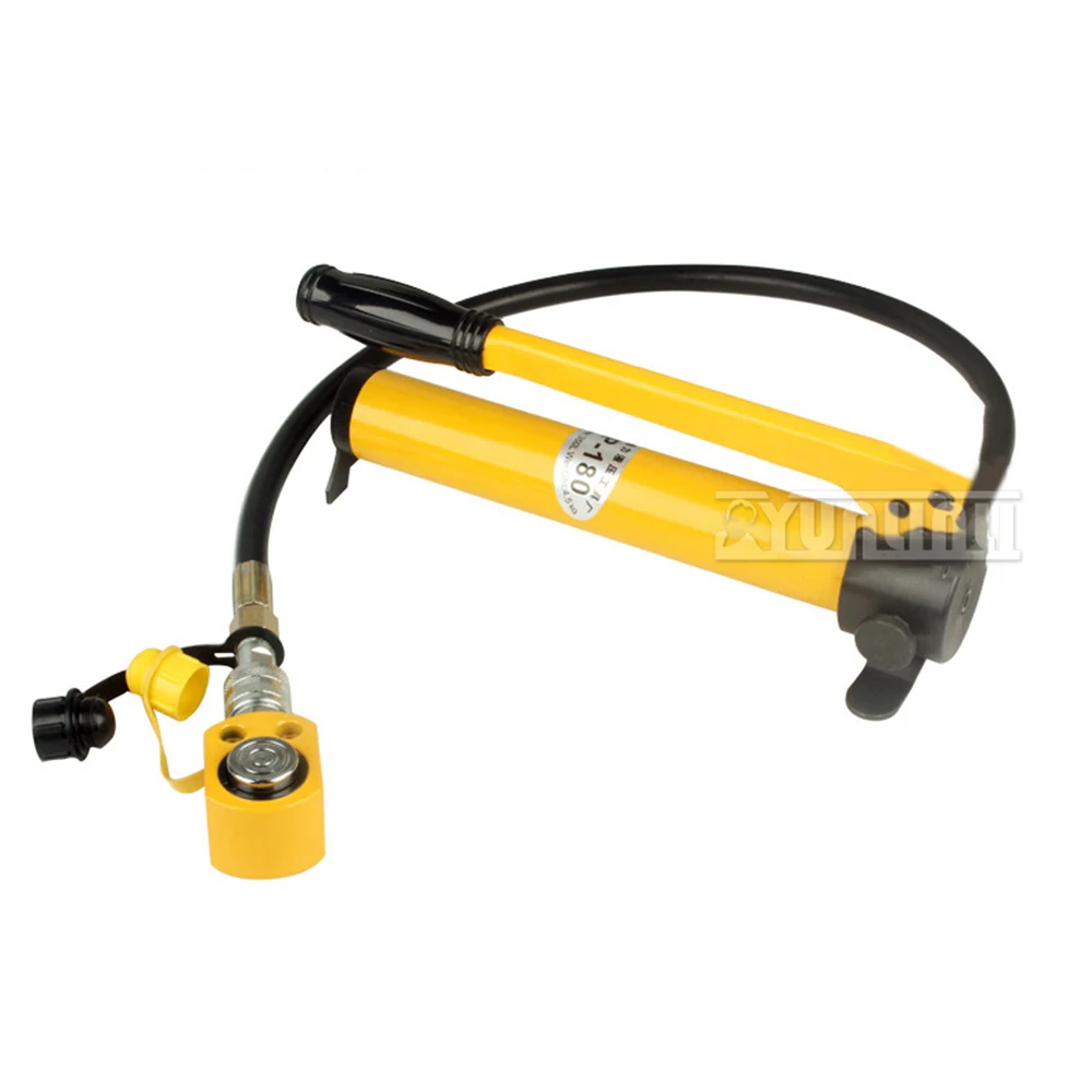 5/10/20/30 T رقيقة جدا رافعة الرفع الهيدروليكية المحمولة منفصلة الهيدروليكية الداعم أسطوانة زيت أسطوانة #4