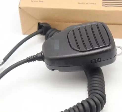 HM-118N 8 Pin Core Aviation Hand Speaker Microphone Mic For IC-228A IC-229C IC-449C Two Way Radio