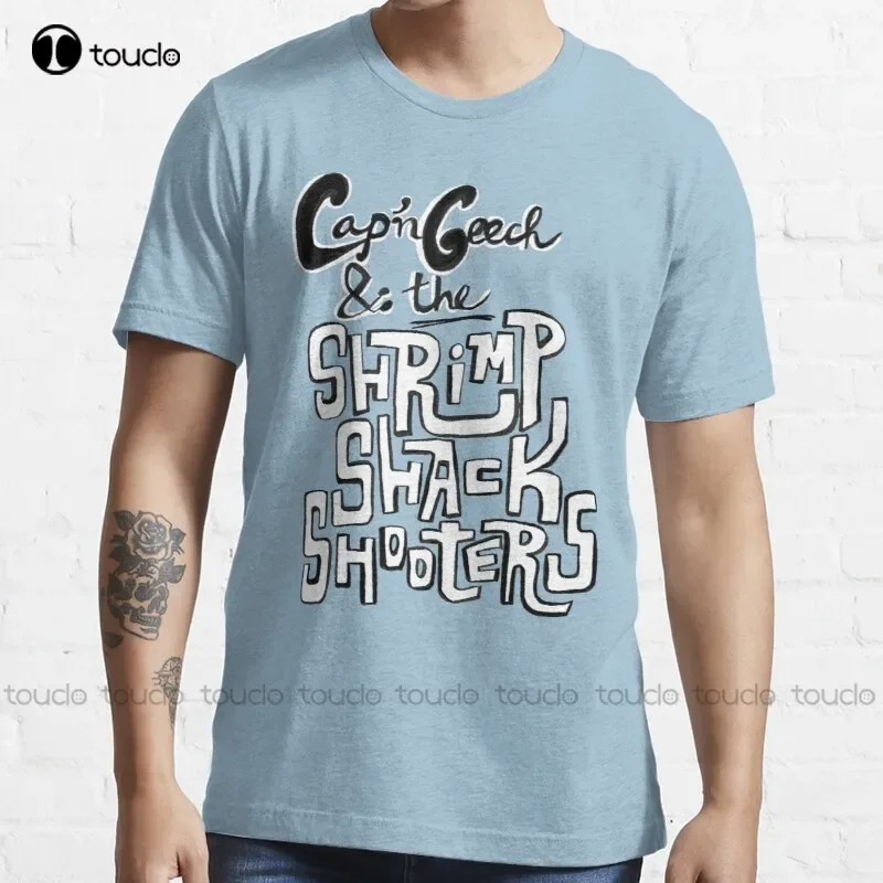 New Cap'N Geech And The Shrimp Shack Shooters T-Shirt Cotton Tee Shirt S-5Xl T Shirt tshirt for men Unisex