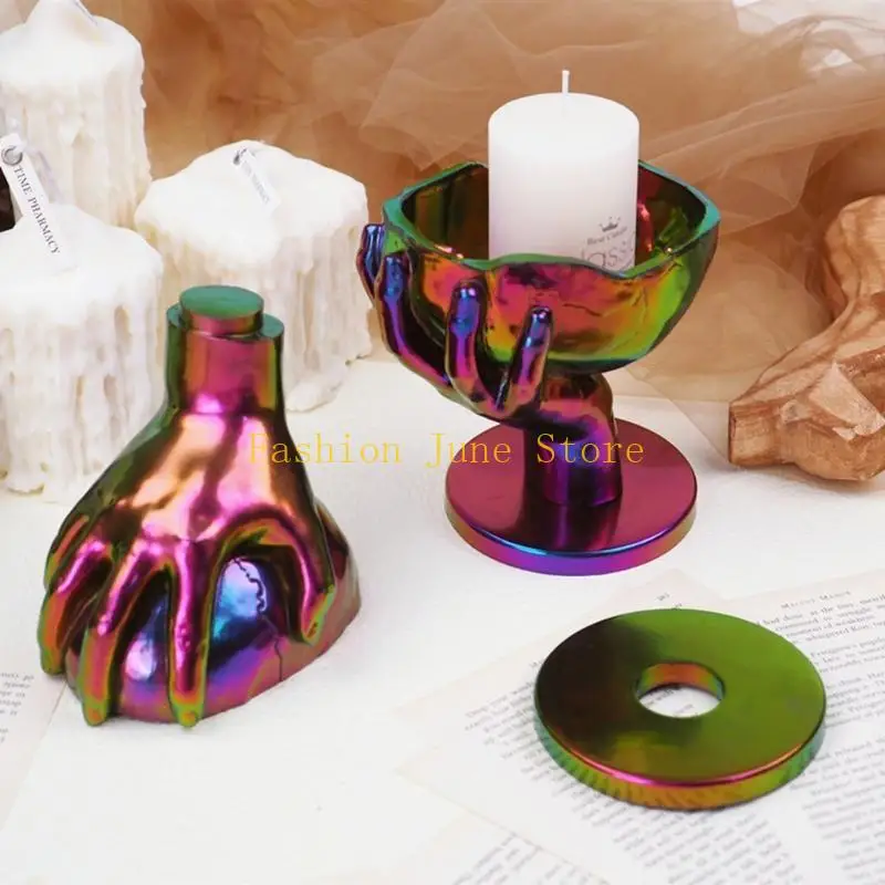 N5KA Hand haped Model torage Box ilicone Mold Jewelry Box Mold Ued to tore Conveniently on the Table Eay to Clean