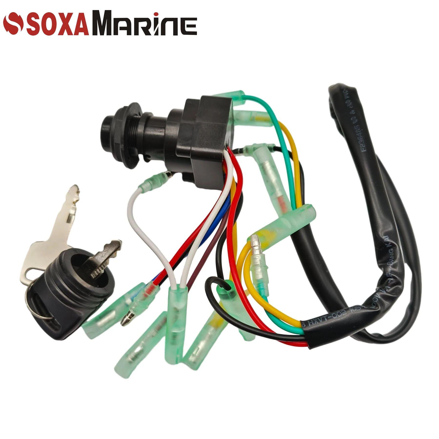 Ignition Switch Assy with Key For Yamaha 75 85 115 150HP 2 Stroke 4 Stroke Outboard Motor Control Box 703-82510-43-00 MP51040