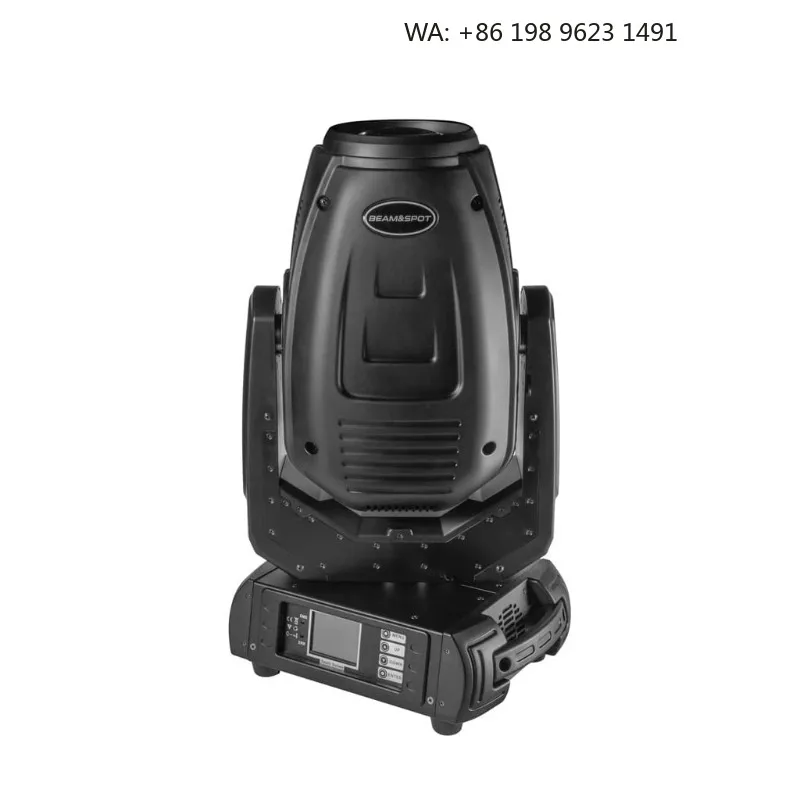 280W 3IN1 Moving Head Spotlight Double Prism Dual Wheel Stage Lamp for KTV Disco Theme Park Music Live Shows