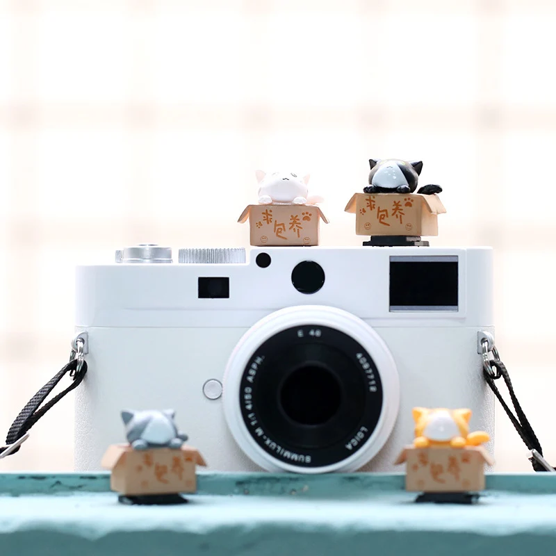 3D Cute Cartoon Cat Camera Flash Hot Shoe Cover Creative Animal Hotshoe Protector Cap DSLR SLR Accessory