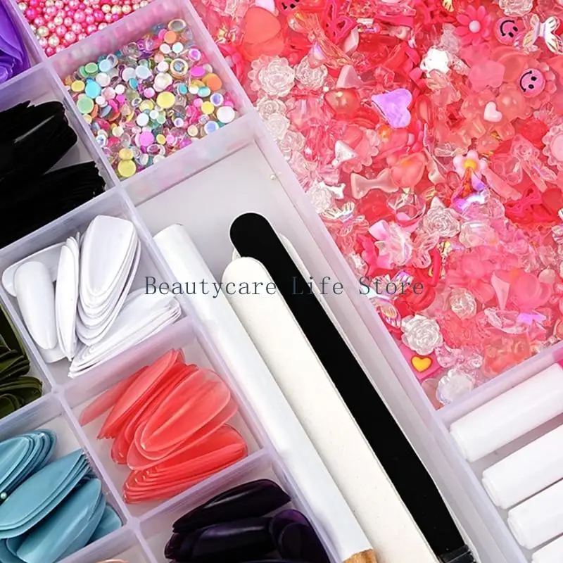 

652C смешанные формы для дизайна ногтей, подвески, жемчуг, мультяшные подвески для ногтей, украшения, накладные ногти, для