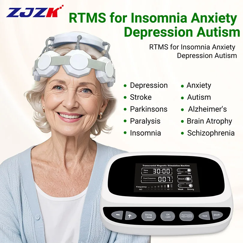 Repetitive Transcranial Stimulation Device for Major Depression Treatment Epilepsy Alzheimer's and Parkinson's Disease Cure