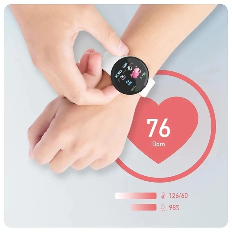 Bluetooth Smart Watch Children Kids Waterproof LED Digital Watch for Girls Boys Student Smartwatch Electronic Child Wrist Watch