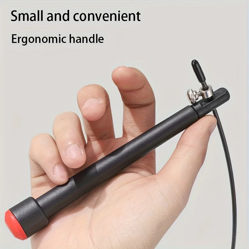 Professionelles Speed-Springseil mit 360° ° Drehbare Kugellager, 3 Meter verstellbares Seil, Anti-Skip-Griff für Fitness- und MMA-Training – Detail 3