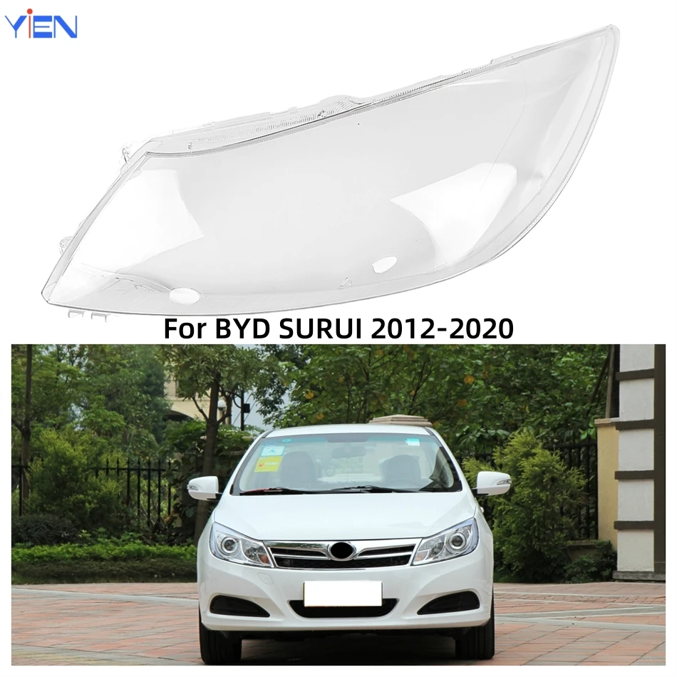For BYD SURUI 2012 2013 2014 2015 2016 2017 2018 2019 2020 Articles Cars Polycarbonate High Gloss Fully Transparent Car Lights