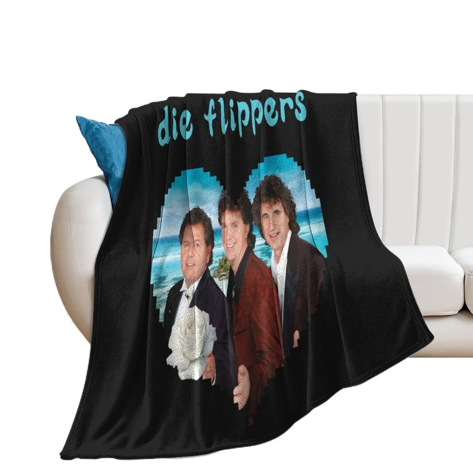 Die Flippers Wir sagen danke - 40 Jahre Die Flippers Throw Blanket Hair Sleeping Bag Weighted halloween Blankets