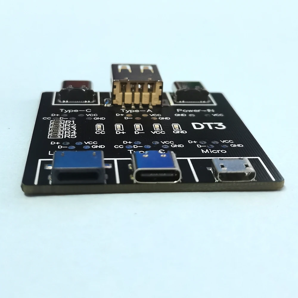 1 Stück Testboard DT3 USB-Kabeltester - 6-in-1 Datenkabel-Detektionsboard für IOS/Android/Micro/Type-C Kurzschluss-/Offenkreis-Testwerkzeug – Detail 3