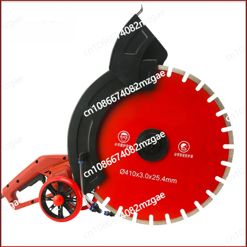 Wall Slotting Machine Electric Slotting Machine Concrete Cutting Machine Diamond Saw Blade 16cm 220V 3000W